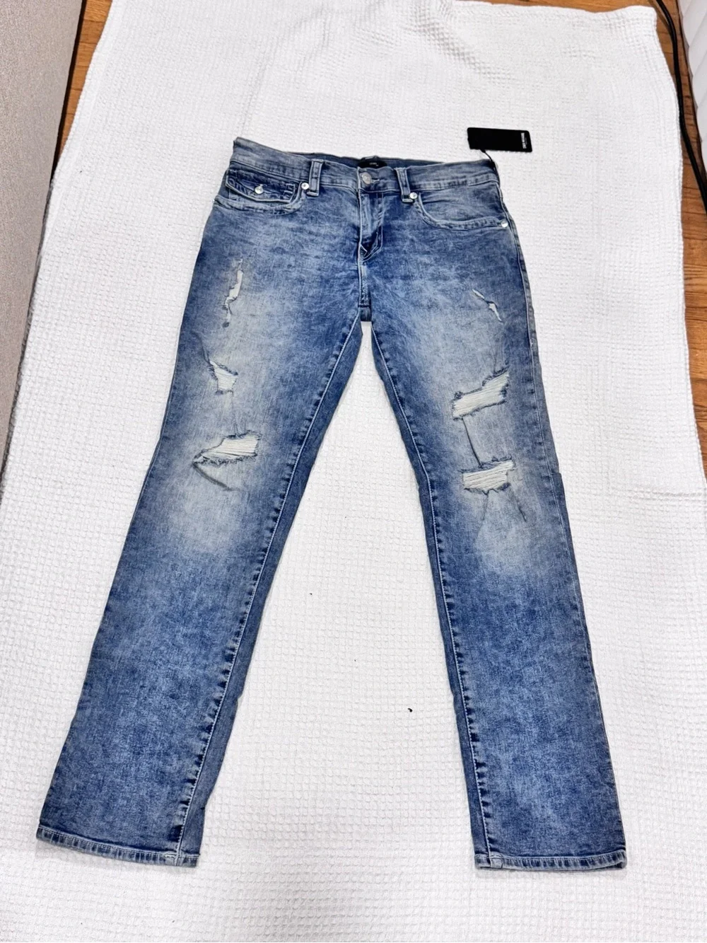 True Religion Men’s Light Blue Washed Jeans 34